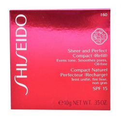 shiseido maquillaje compacto en polvo sheer and perfect i60 recarga