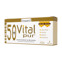 Vitalpur Senior presentación de 7 viales por Drasanvi - vitalidad y energia