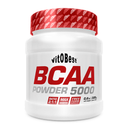 BCAA 5000 envase de con sabores de VitoBest (BCAA Ramificados)