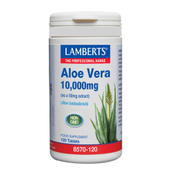 Aloe Vera 10.000mg - 120 Tabletas [Lamberts]