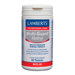 Multi-Guard Metil en 60 tabletas de la marca Lamberts de la categoría complejos multivitaminicos