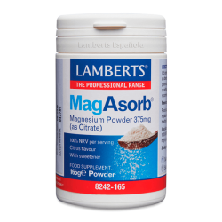 MagAsorb 375mg de 165g de Lamberts en la sección de magnesio