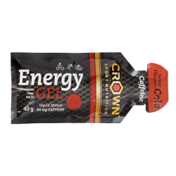 Energy Gel con Cafeína en 40g en la sección de energéticos de la marca Crown Sport